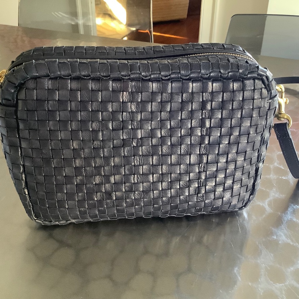 Clare V Marisol Crossbody-Navy-EUC